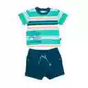 Conjunto Bebé Niño Azul Pillin 18 M