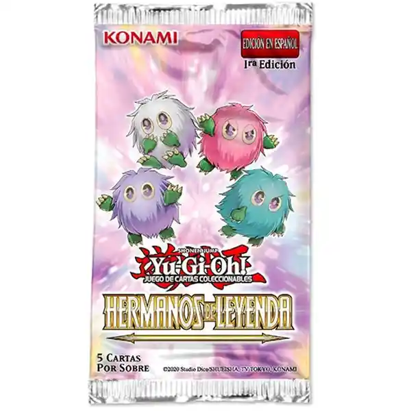 Konami Carta Ygo Hermanos de Leyenda