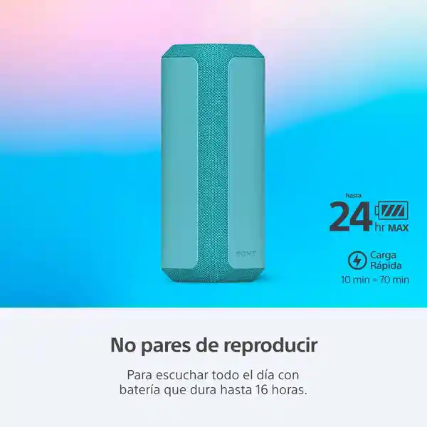 Sony Parlante Inalámbrico Portátil Serie x Azul XE300