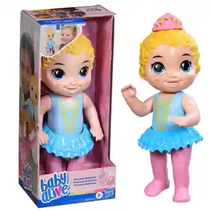 Baby Alive Muñeca Princesa Bailar-Cabello Rubio