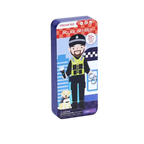 Puzzle Magnético Profesiones - Policía