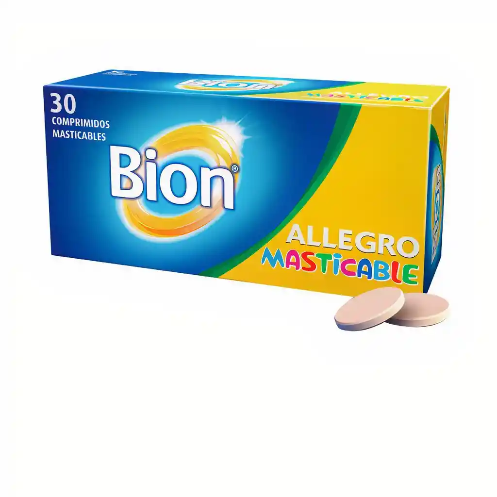 Bion Allegro por 30 Comprimidos Masticables