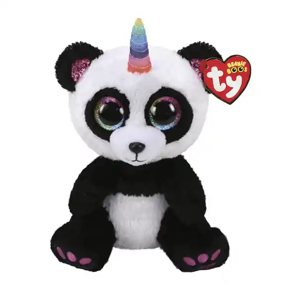 Ty Beanie Boos Peluche Paris Panda Unicornio