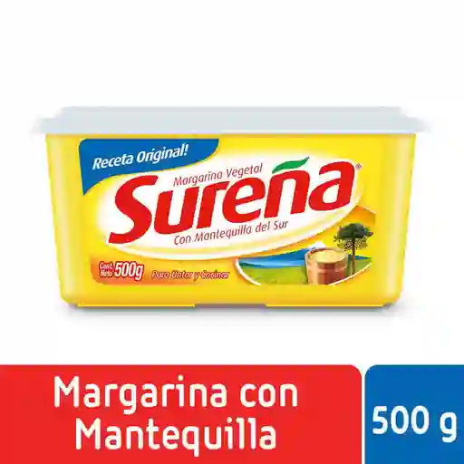 Sureña Margarina Vegetal con Mantequilla
