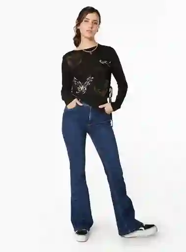 Jeans Algodón Mujer Efesis Feel Blue Talla 36