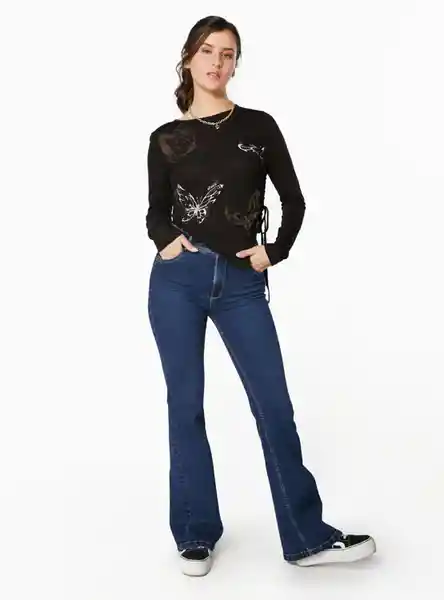 Jeans Algodón Mujer Efesis Feel Blue Talla 36
