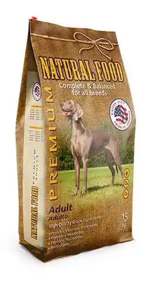 Natural Food Alimento para Perro Canino Adulto Premium 