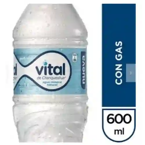 Agua Mineral con Gas 600 ml