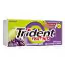 Trident Chicle Sin Azucar Sabor Uva Limonada 18 Un