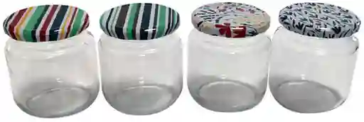 Frasco Tapa Diseño 460 mL