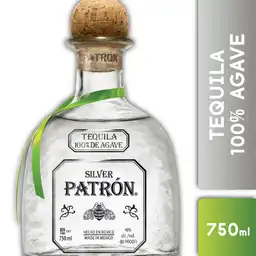 Patrón Tequila Silver 750Cc 40 Grados