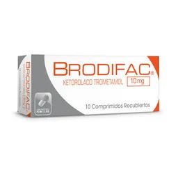 Ketorolaco Brodifac Trometamol 10 Mg