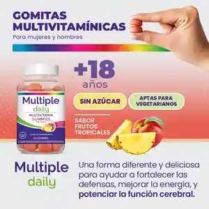 Multiple Daily Multivitamínico Gummies Para Adultos