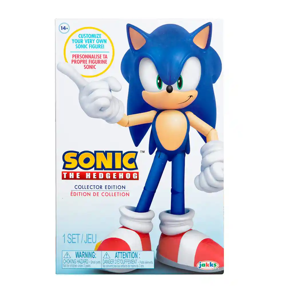 Jakks Sonic The Hedgehog Figura Colección Articulada Sonic