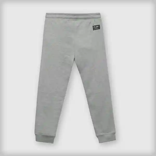 Buzo Puños de Niño Gris Melange Talla 4A Colloky