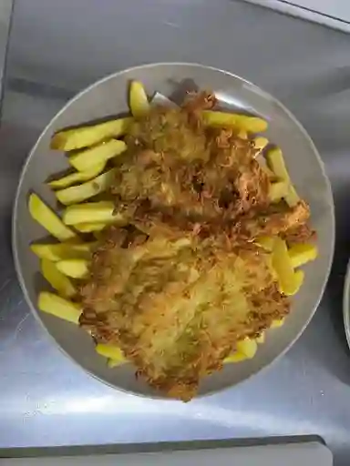 la BROASTER + BEBIDA.