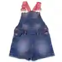 Jardinera Bebé Niña Denim Talla 3 M Pillín