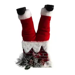 Chimenea Con Patitas Animado 35 cm