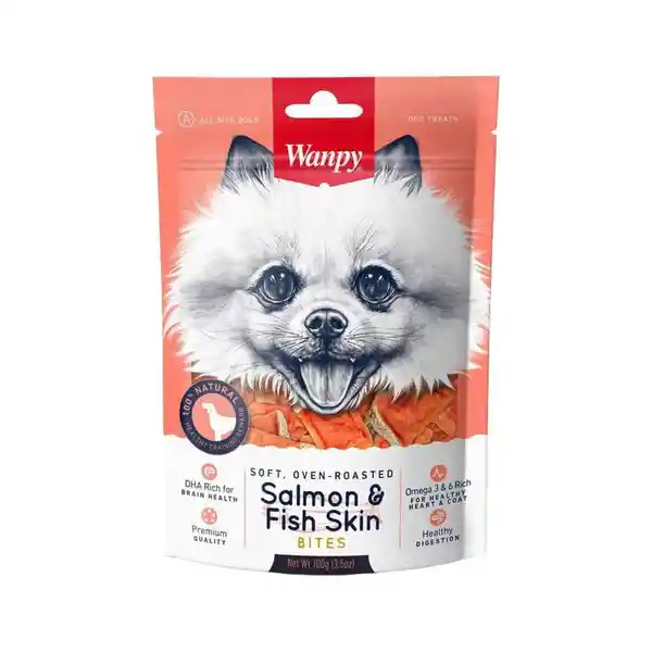 Wanpy Snack Para Perros de Carne de Salmón