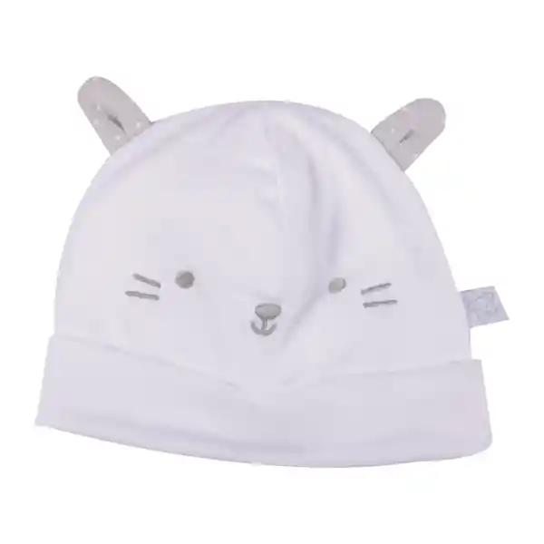 Set Gorro 2 Pzas Unisex Blanco Pillín 1 M