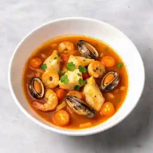 Sudado de Pescado con Mariscos