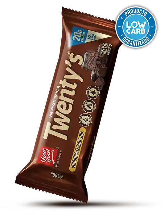 Twenty's Snack Proteico Chocolate Brownie