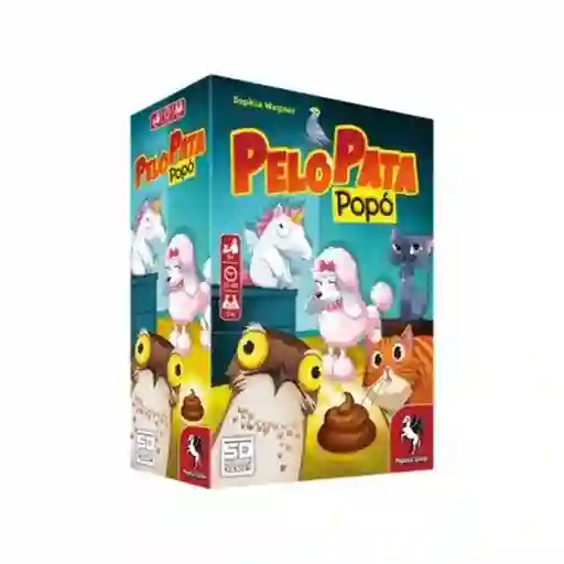 Asmodee Juego de Mesa Pelo Pata Popó - SDGPEPAPO01