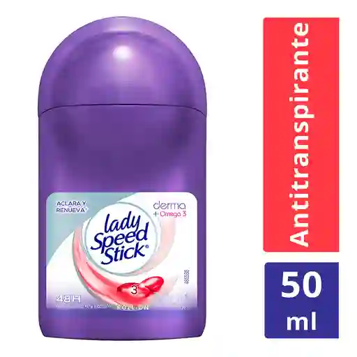 Lady Speed Stick Desodorante Derma Omega 3 en Roll On