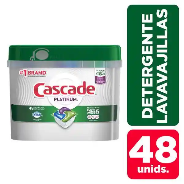Cascade Lavavajillas Platinum Actions Packs Fresh