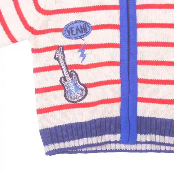 Chaleco Bebe Niño Rojo Pillin 9 M