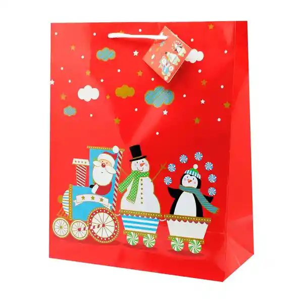 Bolsa Regalo Navidad Grande 36 x 26 x 13 cm