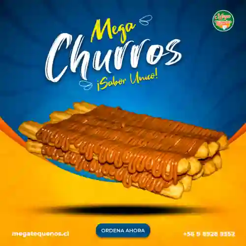 10 Churros con Manjar