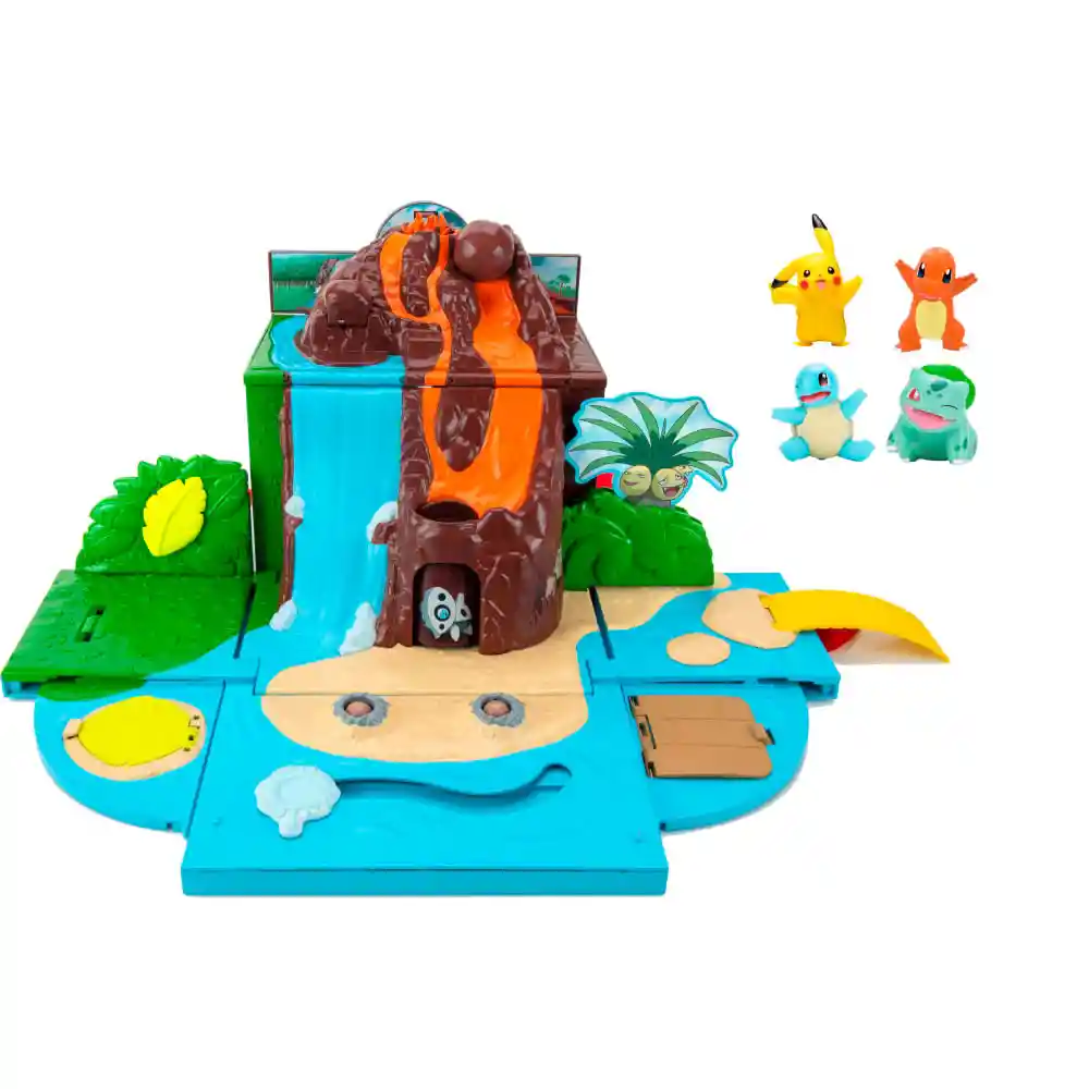 Pokémon Bolso Transformable en Set de Juego Volcano