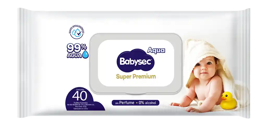 Babysec Toallas Húmedas Super Premium