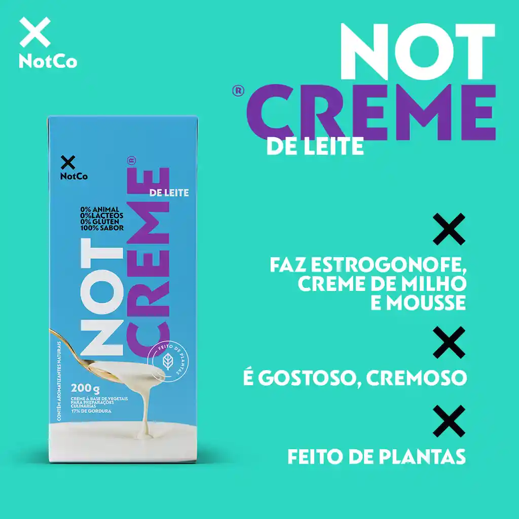 Not Cream Crema Libre de Gluten y lactosa