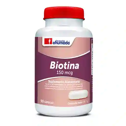 Biotina Suplemento Alimentario Farmacias Ahumada