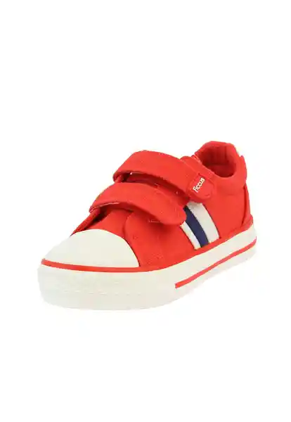 Zapatillas Urbana 2 Velcros Kids Niño Rojo 22 887