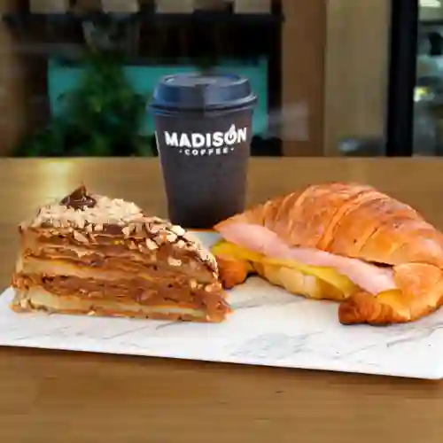 Café, Torta y Sandwich