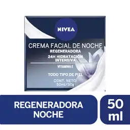 Nivea Crema Cuidado de Noche Regenerador Aqua Effect