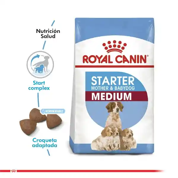 Royal Canin Alimento Para Perro Cachorro Medium Starter