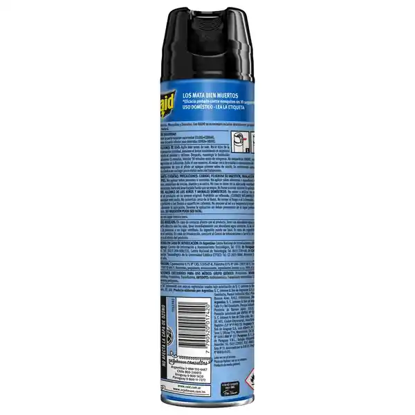 Insecticida Raid Mata Moscas y Mosquitos 360 ml