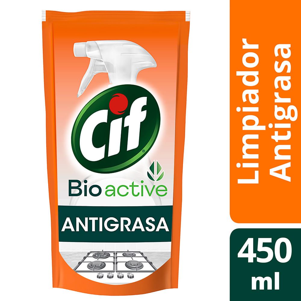 Limpiador en crema - 750 gr. - CIF Naranjo