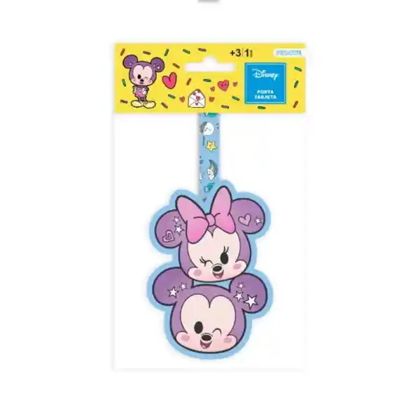 Lanyard Porta Tarjeta Mickey Minnie