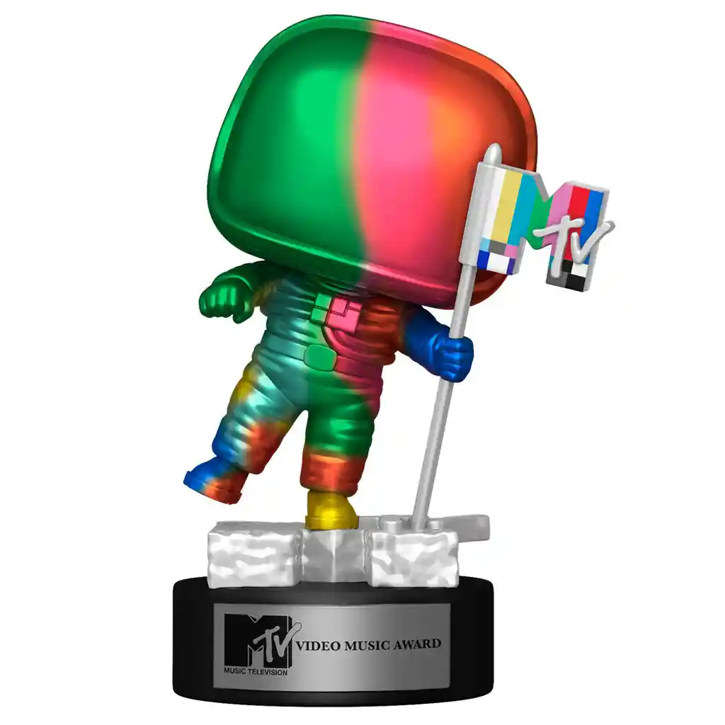 Funko Pop Figura Coleccionable Mtv Moon Person Rainbow 18