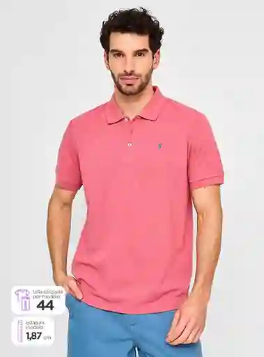 Kenneth Stevens Polerón Polo Manga Corta sb Coral Talla M SS24