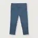 Jegging Con Ruchas en Los Bolsillos Niña Navy Talla 3A