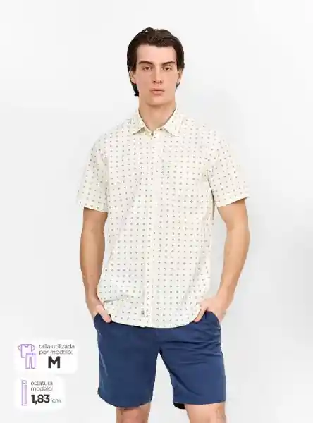 Regatta Camisa Manga Corta Andorra Beige XXL FW25