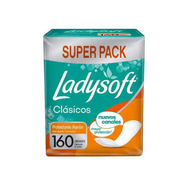 Ladysoft Protector Diario Clasico 160Un