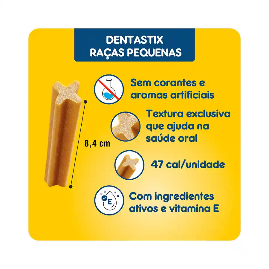 Pedigree Snack para Perros Dentastix Cuidado de Dientes Razas Pequeñas