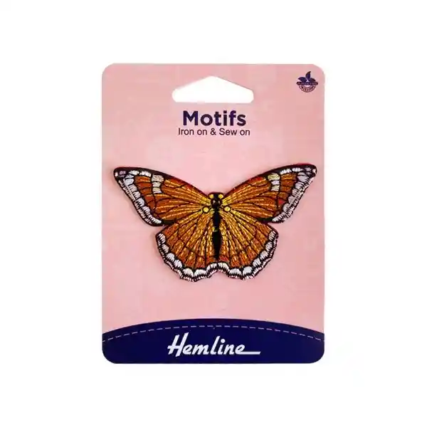 Parche Iron-on Mariposa 7.8x4.5 Cm Motifs 1 Parche